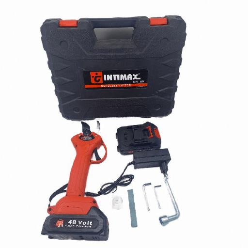 قیچی-شارژی-48-ولت-اینتیمکس-قرمز-رنگ خرید قیچی شارژی خرید قسطی قیچی شارژی بهترین قیچی شارژی ارزانترین قیچی شارژی