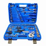 جعبه بکس 121 پارچه اینتیمکس مدل 4008 با ابزار های متنوع و جعبه قابل حمل