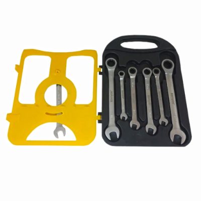 آچار یکسر رینگ جغجغه ای 7 عددی با کیفیت به صورت قسطی