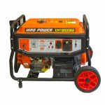 موتور برق بنزینی هیروپاور 8500 وات استارتی با قدرت