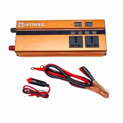 مبدل برق خودرو 4500 وات اینتیمکس مناسب سفر و کمپینگ