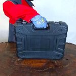 دریل شارژی چکشی براشلس با لوازه کامل مدل هاردمن به صورت اقساطی