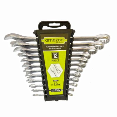 آچار یکسر رینگ و یکسر تخت آمازون 12 عددی