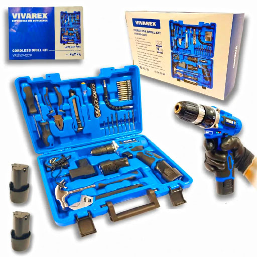 دریل پیچ گوشتی شارژی ویوارکس مدل VR1240-CDK